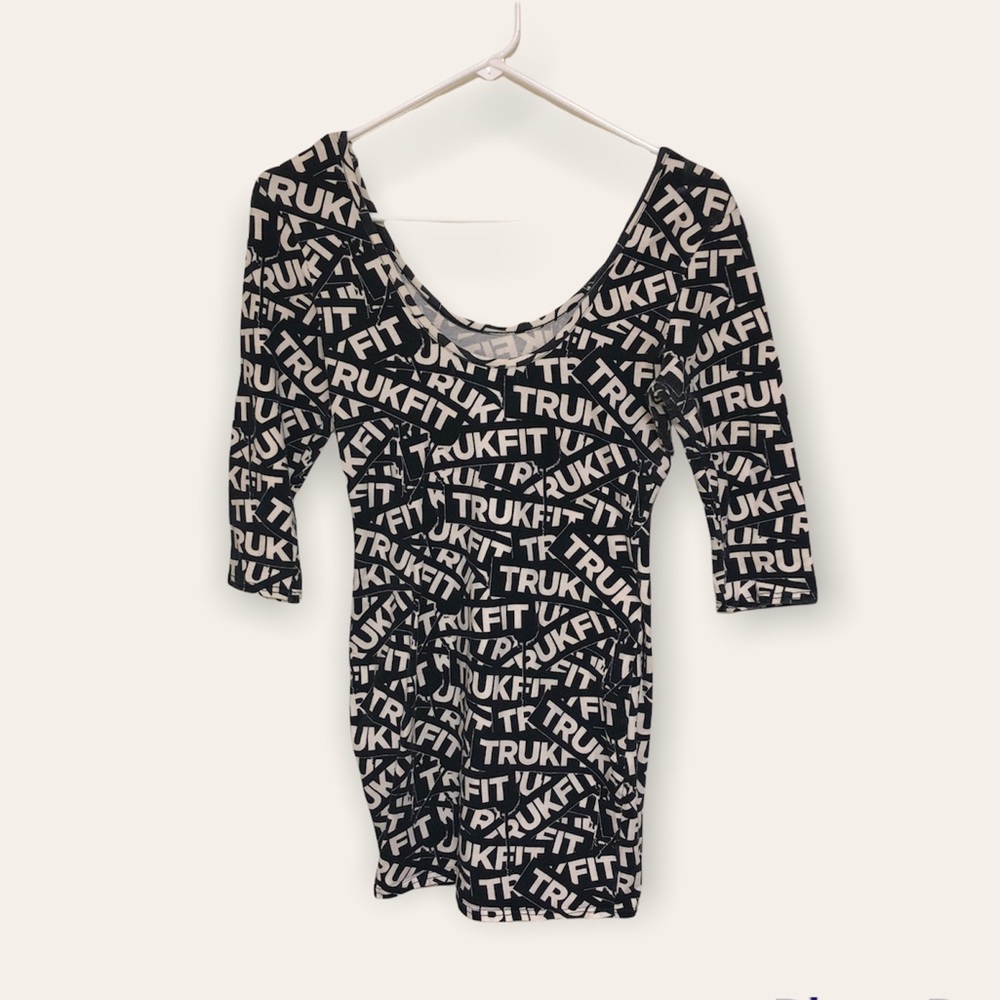 Trukfit Long-sleeve Mini Dress